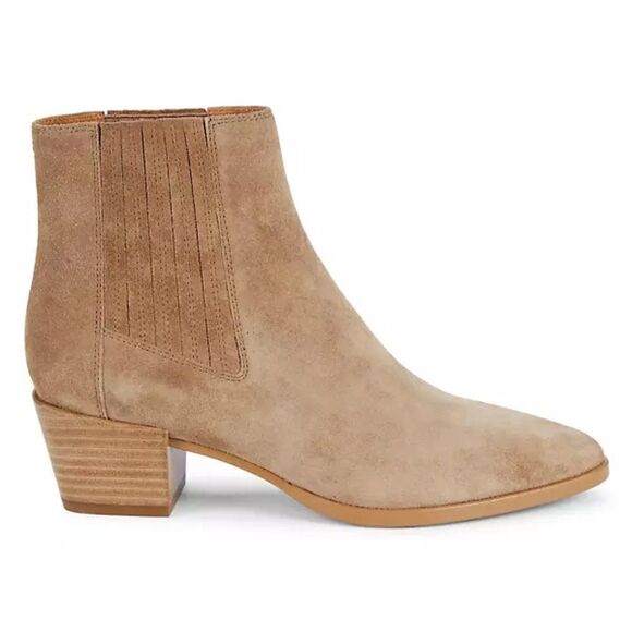 rag & bone Rover Suede Ankle Chelsea Boots 7.5 - Picture 1 of 9